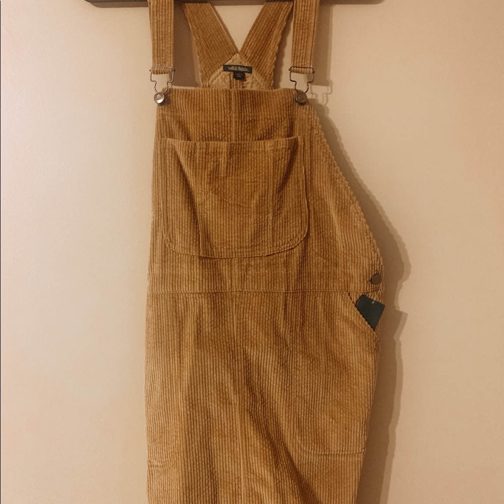 Corduroy Overall Jumper